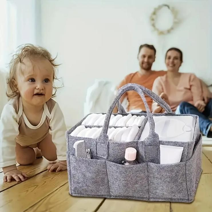 Nursery Storage Organiser-Foldable and Portable for Travelling